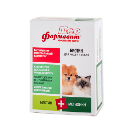Фармавит Neo Витамины для кошек и собак Биотин 90таб