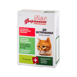 Фармавит Neo Витамины для кастрированных котов и кошек 60таб