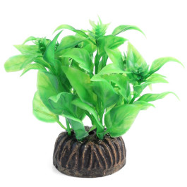 Triol Растение аквариумное пластиковое Альтернантера зеленая, 8см