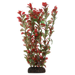Triol Растение аквариумное пластиковое Людвигия вариегата красная 29см