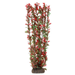 Triol Растение аквариумное пластиковое Людвигия вариегата красная 46см