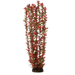 Triol Растение аквариумное пластиковое Людвигия вариегата красная 55см
