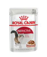 Royal Canin Instinctive консервы для кошек старше 1года кусочки в соусе 85г