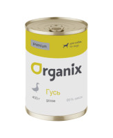 Organix Премиум консервы для собак Гусь 99% мяса