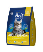 Brit Premium Salmon корм для кошек лососем