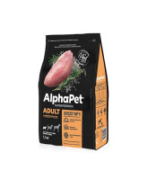 AlphaPet Superpremium Сухой корм для собак мелких пород с индейкой и рисом