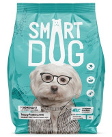 Smart Dog корм для  взрослых собак с ягнёнком, лососем, индейкой