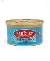 Berkley Консервы для кошек Курица с лососем в соусе 85г