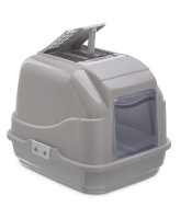 IMAC био-туалет для кошек EASY CAT, серо-бежевый 50х40х40h см