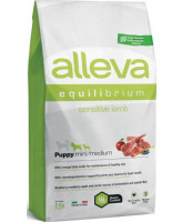 Alleva Equilibrium корм для щенков мелких и средних пород, ягненок Sensitive Lamb 2кг
