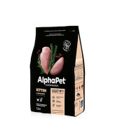 AlphaPet Superpremium Сухой корм для котят, беременных и кормящих кошек с цыпленком