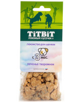 TiTBiT Печенье творожное для щенков 70г