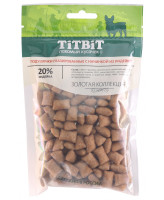TiTBiT Подушечки глазированные с начинкой из индейки для собак Золотая коллекция 100 г
