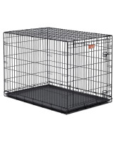 MidWest Клетка для собак iCrate 1 дверь, черная 107х71х76h см