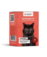 Smart Cat  Набор паучей 5+1 для кошек и котят Кусочки говядины в нежном соусе, 85г пауч