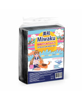 Miwaku Пеленка с суперабсорбентом 6-слойная, черная 60*40см