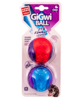 GiGwi Игрушка для собак маленьких пород 2 мяча с пищалкой 6см