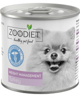 ZOODIET Weight Management консервы для собак склонных к ожирению Индейка 240г