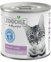 ZOODIET Urinary Care консервы для кошек для поддержания здоровья мочевыводящих путей Индейка 240г