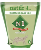 №1 Naturel Комкующийся растительный наполнитель Жасминовый чай 4,5л