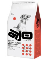 AJO Puppy & Junior корм для щенков и юниоров средних и крупных пород с гречкой