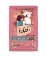 Edel Medium & Maxi сухой корм для взрослых собак средних и крупных пород с ягненком