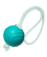 ГАММА Игрушка для собак Мячик с веревкой, 75мм