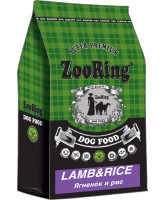 ZooRing Корм для собак Lamb&Rice Ягненок и рис