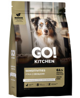 GO! KITCHEN SENSITIVITIES Grain Free Корм для собак и щенков Утка с овощами