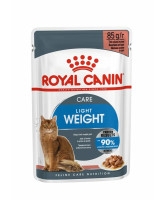 Royal Canin Light Weight Care консервы для кошек с избыточным весом, кусочки в соусе 85г
