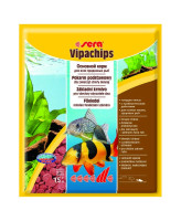 Sera Vipachips Корм для донных рыб, чипсы 15гр