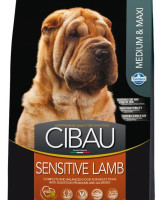 Farmina Cibau Sensitive Lamb Medium & Maxi Корм для собак средних и крупных пород Ягненок