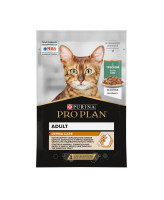 Pro Plan  консервы для кошек с чувствительной кожей, кусочки в соусе треска 85г Derma Plus, пауч