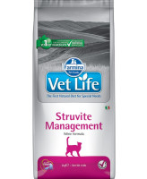 Farmina Vet Life Struvite Management Диета для кошек при рецедиве мочекаменной болезни