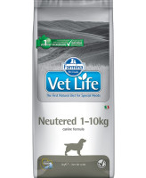 Farmina Vet Life Neutered Диета для стерилизованных и кастрированных собак весом до 10кг