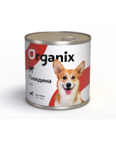 Organix Консервы для собак с Говядиной 750г
