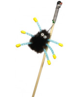 Gosi Игрушка для кошек Махалка Норковый паук на веревке