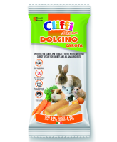 Cliffi Лакомство для грызунов Бисквит с морковью Dolcino 30г