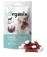 Organix Лакомство для собак "Утиное филе на косточке с кальцием" (100% мясо) 100г