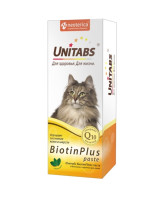 Unitabs BiotinPlus paste Паста для кошек с Биотином и Таурином 120мл