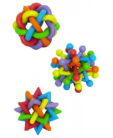 Papillon Игрушка для собак Цветная головоломка, 7-8 см  в ассортименте