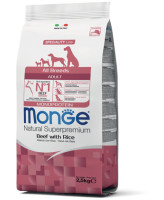 Monge Dog Monoprotein корм для собак всех пород Говядина с рисом