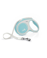 FLEXI New Comfort ременной поводок-рулетка для собак, светло-голубой