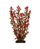 Triol Растение аквариумное пластиковое Людвигия вариегата красная 20см
