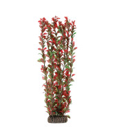 Triol Растение аквариумное пластиковое Людвигия вариегата красная 46см