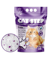 CAT STEP Crystal Lavеnder Силикагелевый наполнитель с ароматом лаванды